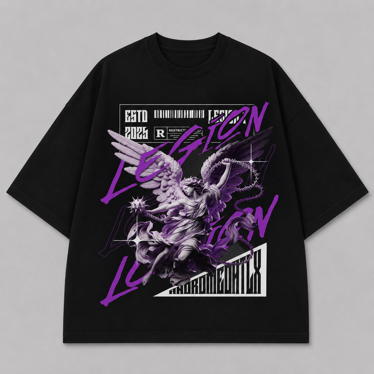 Playera Oversized Andromeda Angel