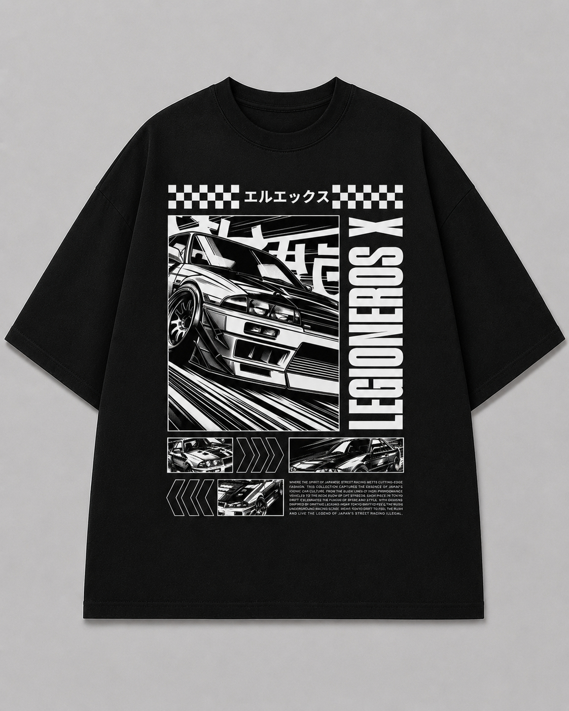 Playera Oversized Tokyo Drift