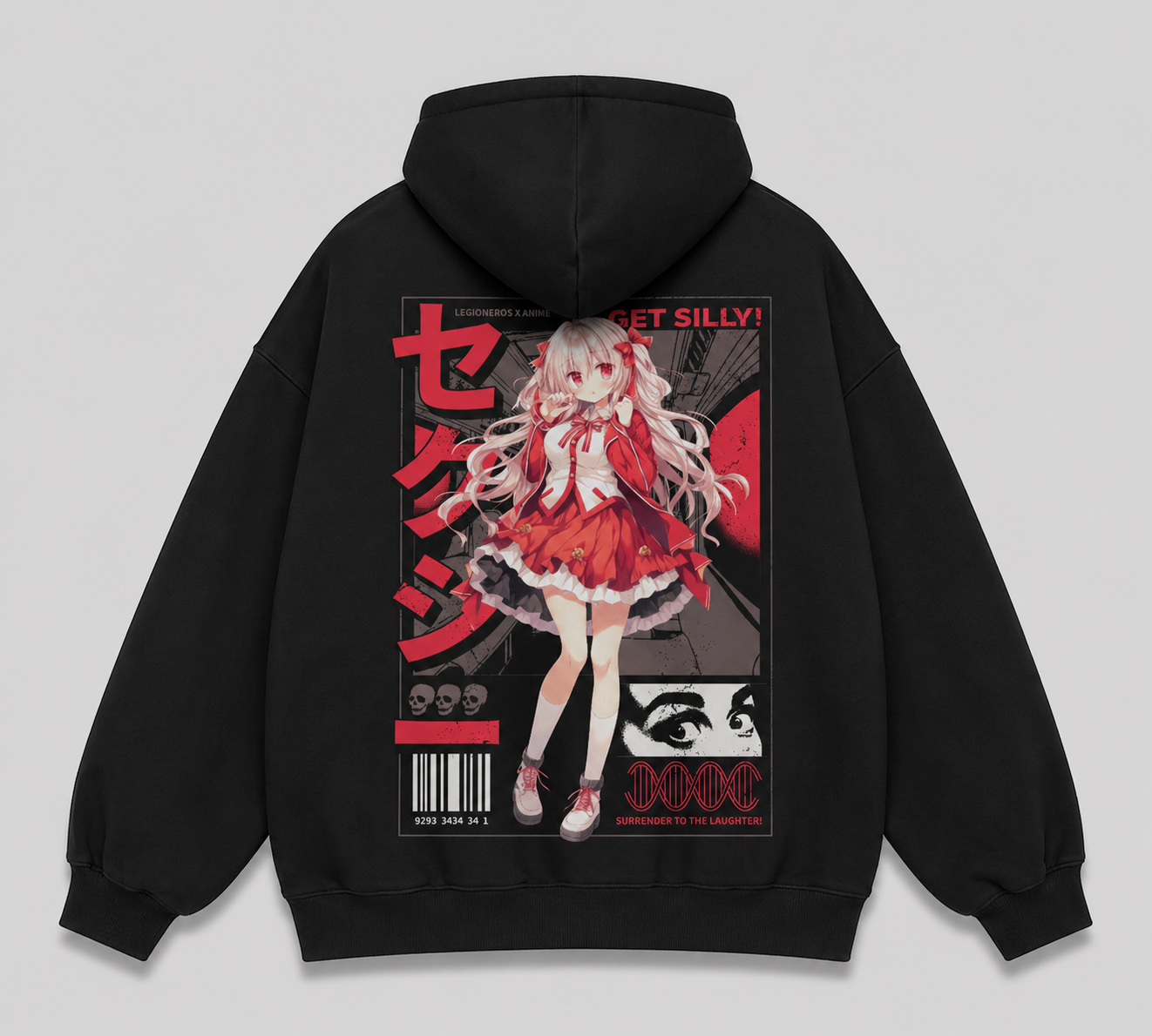 Hoodie Oversized Get Silly